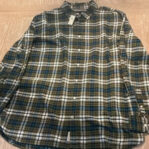 NWT Tommy Hilfiger Mens Flannel Shirt  XXL